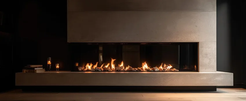 Gas Fireplace Ember Bed Design Services in Eugene, Oregon